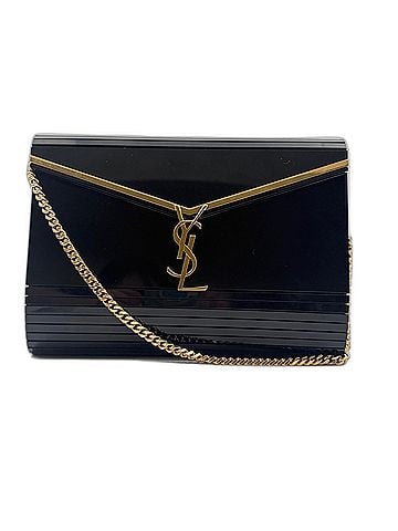 Yves Saint Laurent YVES SAINT LAURENT Vicki Minaudière Shoulder Bag, Black (view 2)