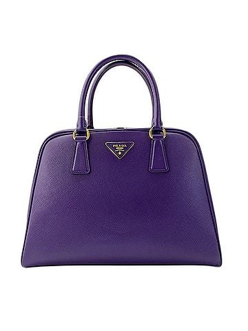 Prada PRADA Promenade Handbag, Purple (view 1)