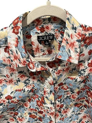 J.Crew gamine Short Sleeve Button-Down Shirt (view 2)