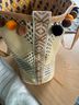Vera Bradley Woven Neutral Straw Beach Tote Bag Tote - photo 11