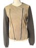 Elie Tahari 100% Lambskin 100% Merino Solid Multi Color Jacket Size S - photo 4