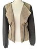 Elie Tahari 100% Lambskin 100% Merino Solid Multi Color Jacket Size S - photo 1