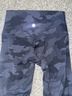 Lululemon Athletica Camo Black Leggings Size 4 - photo 3