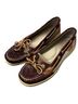 Sperry Top Sider Floral Brown Flats Size 8 1/2 - photo 1