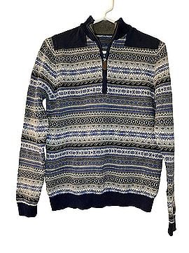 Vineyard Vines Fair Isle Quarter Zip Sweater Pullover Sweater (view 1)