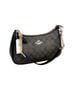 Coach 100% Leather Black Brown Leather Hobo One size - photo 1