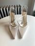 RAYE Solid White Heels Size 7 - photo 7
