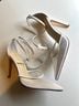RAYE Solid White Heels Size 7 - photo 6