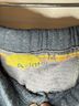 Aviator Nation Stripes Gray Blue Sweatpants Size 14 - photo 4