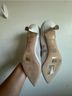 Stuart Weitzman White Heels Size 11 1/2 - photo 8
