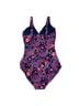 Lands' End Floral Multi Color One Piece Swimsuit Size S - photo 2