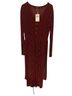 Nordstrom Stripes Red Black Casual Dress Size M - photo 1