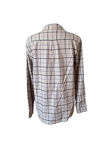 Jenni Kayne Lightweight Button Down Flannel Long Sleeve Blouse (view 2)