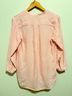 L.L.Bean 100% Linen Pink Long Sleeve Blouse Size S - photo 6