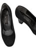 Stuart Weitzman 100% Suede Black Heels Size 6 1/2 - photo 1