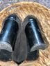 Stuart Weitzman 100% Suede Black Heels Size 6 1/2 - photo 8