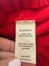 DONNI Stripes Red Black White Pullover Sweater Size S - photo 6