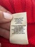DONNI Stripes Red Black White Pullover Sweater Size S - photo 7