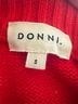 DONNI Stripes Red Black White Pullover Sweater Size S - photo 3