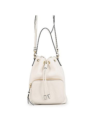 Prada Prada Handbag Duet Triangle Leather 1BH038 PRADA 2-way Shoulder Bag White (view 1)