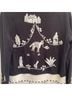 Lucky Brand Floral Graphic Black White Sweatshirt Size L - photo 11