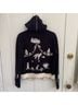 Lucky Brand Floral Graphic Black White Sweatshirt Size L - photo 10