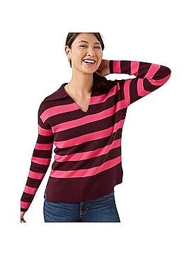 Talbots Milano Stitch Johnny Collar Pullover Sweater (view 1)
