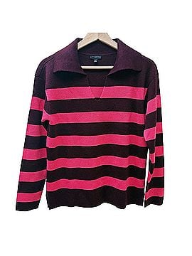 Talbots Milano Stitch Johnny Collar Pullover Sweater (view 2)