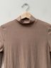Alo Brown Long Sleeve Top Size XS - photo 3