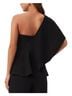 Trina Turk 100% Polyester Solid Black Sleeveless Top Size 6 - photo 2