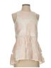 Tibi Floral Ivory Sleeveless Blouse Size 0 - photo 1