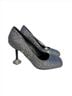 Cape Robbin Black Silver Heels Size 7 1/2 - photo 4