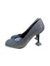 Cape Robbin Black Silver Heels Size 7 1/2 - photo 2