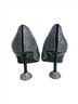Cape Robbin Black Silver Heels Size 7 1/2 - photo 5