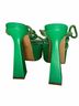 Cape Robbin Green Heels Size 6 1/2 - photo 4