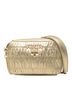 Prada 100% Leather Gold Nappa Gaufre Camera Bag One size - photo 1