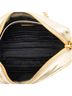 Prada 100% Leather Gold Nappa Gaufre Camera Bag One size - photo 5