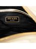 Prada 100% Leather Gold Nappa Gaufre Camera Bag One size - photo 6