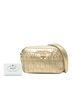Prada 100% Leather Gold Nappa Gaufre Camera Bag One size - photo 8