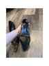 Nine West Camo Black Tan Heels Size 8 - photo 6