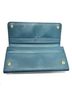 Prada 100% Leather Green Prada leather long wallet One size - photo 3