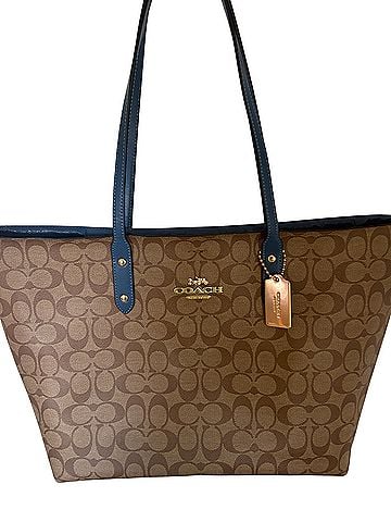 Coach Leather Tote (view 1)