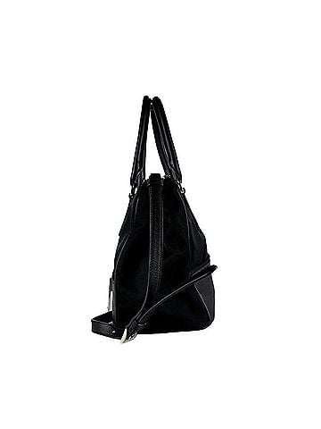 Prada Prada PRADA handbag shoulder bag nylon leather black women's z10785 (view 2)