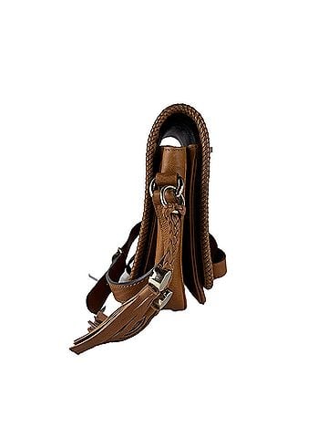 Gucci Gucci Marrakech Leather Shoulder Bag, Brown, Men's/Women's, 257024 z10787 (view 2)