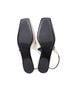 Zara 100% Calf Leather Solid White Heels Size EU 41 - photo 2