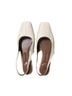 Zara 100% Calf Leather Solid White Heels Size EU 41 - photo 1