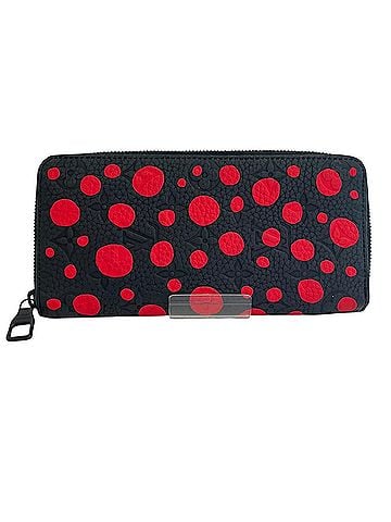 Louis Vuitton Louis Vuitton x Yayoi Kusama Collaboration Zippy Wallet Vertical Long Monogram Empreinte Leather M81904 (view 1)