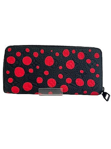 Louis Vuitton Louis Vuitton x Yayoi Kusama Collaboration Zippy Wallet Vertical Long Monogram Empreinte Leather M81904 (view 2)