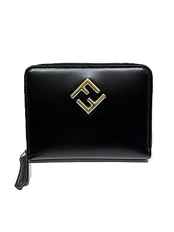 Fendi Fendi FENDI Bi-fold wallet FF Diamond Calf Leather 8M0508 ALV4 (view 1)