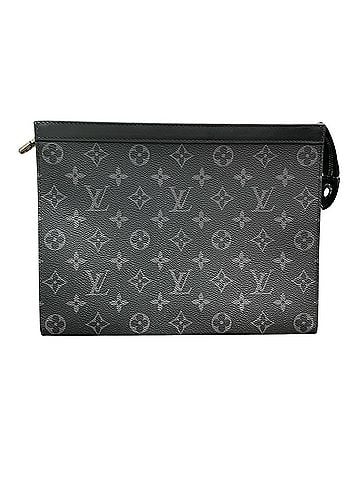 Louis Vuitton Louis Vuitton Pochette Voyage MM Second Bag, Monogram Eclipse, Canvas, M61692 (view 1)
